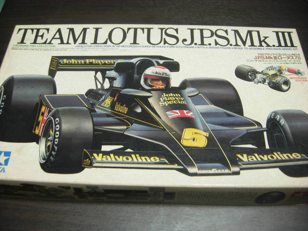 タミヤ　１/２０グランプリコレクションNO,４　ロータス７８フォード　（モーターライズ）