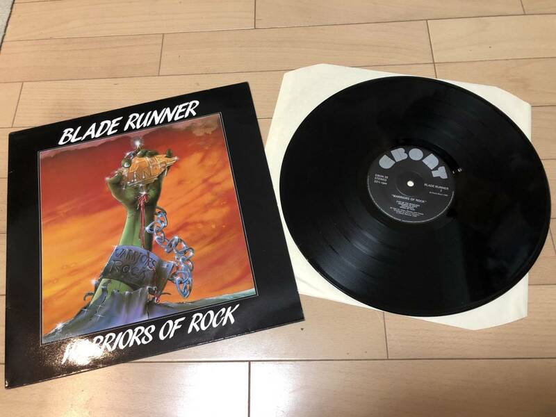 BLADE RUNNER WARRIORS OF ROCK LPレコード　中古品