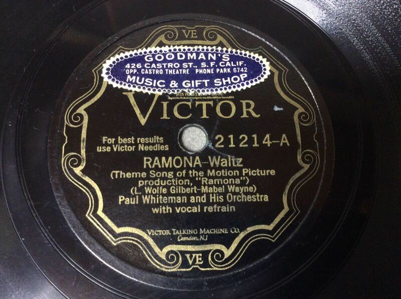 QE2557/SP盤 「RAMONA」「LONELY MELODY 」