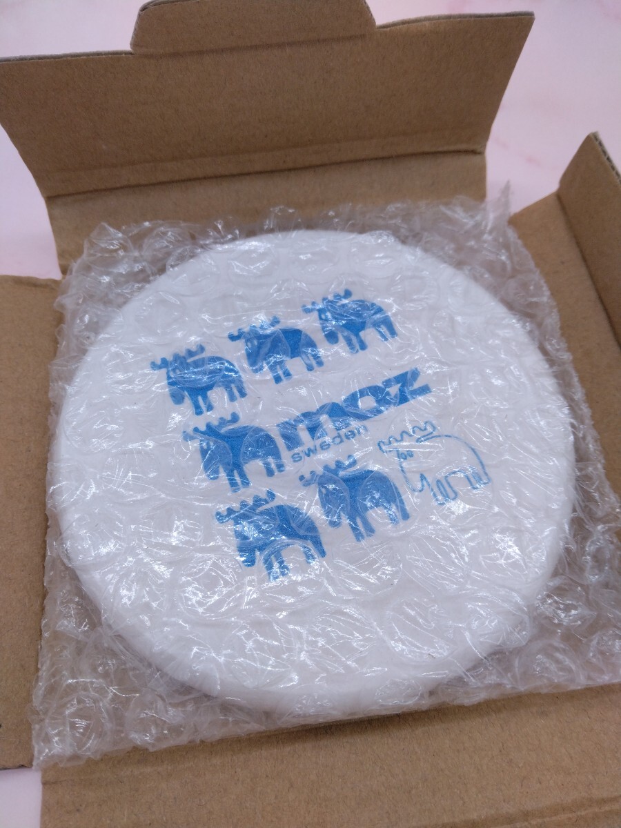新品未使用★moz モズ カラフル珪藻土コースター