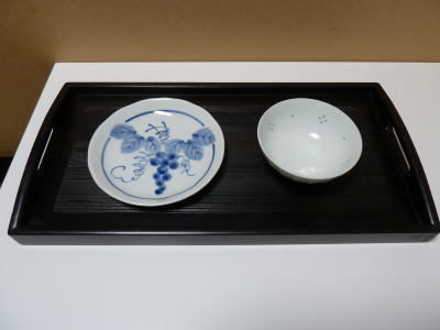 有田焼　茶碗中皿セット