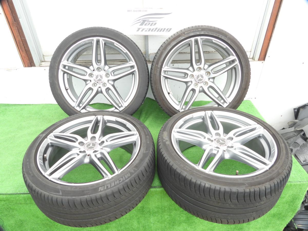 L4603/ ベンツ純正 Eクラス W213/S213/C238 前期 AMG 19インチアルミホイール ＆ MICHELIN PRIMACY 3 MO 245/40R19 275/35R19 ４本セット