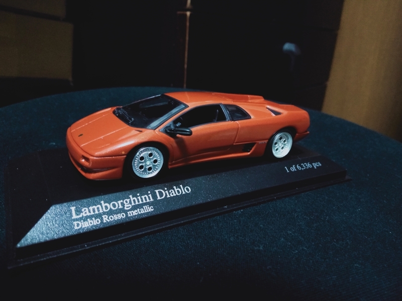 1/43 PMA ミニチャンプス Lamborghini Diablo ランボルギーニ ディアブロ 1994 カッパーメタリック 