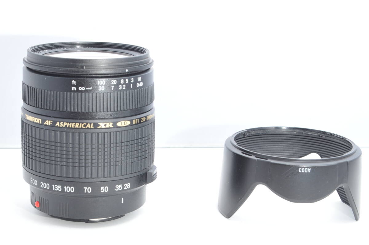 〓外観綺麗　フード付〓タムロン TAMRON AF 28-300mm F3.5-6.3 MACRO XR Di LD A061　ソニー　ミノルタ用