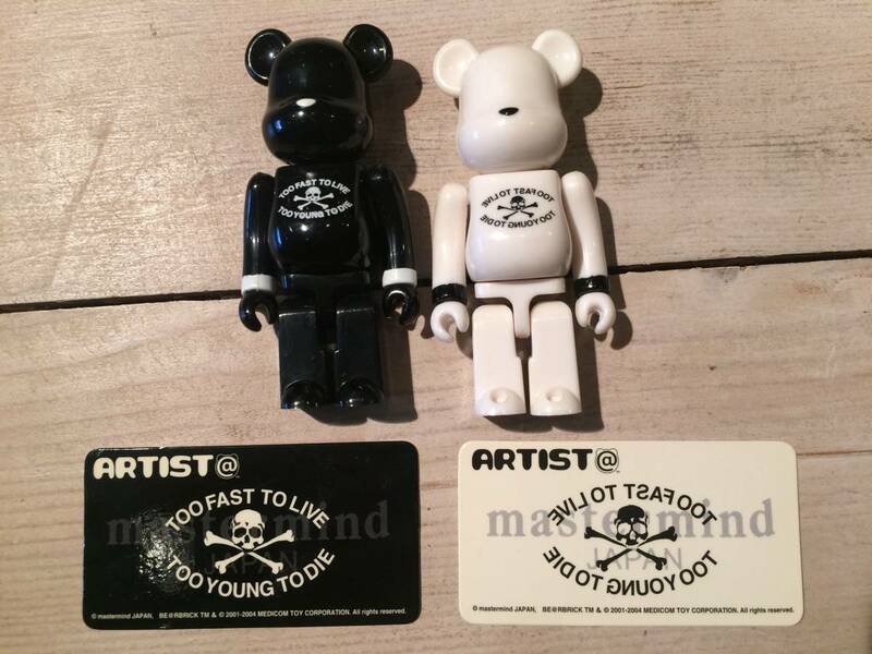 ベアブリック/BE@RBRICK シリーズ9 アーティスト 表/裏 シークレット マスターマインド/mastermind JAPAN(メディコムトイ・フィギュア)