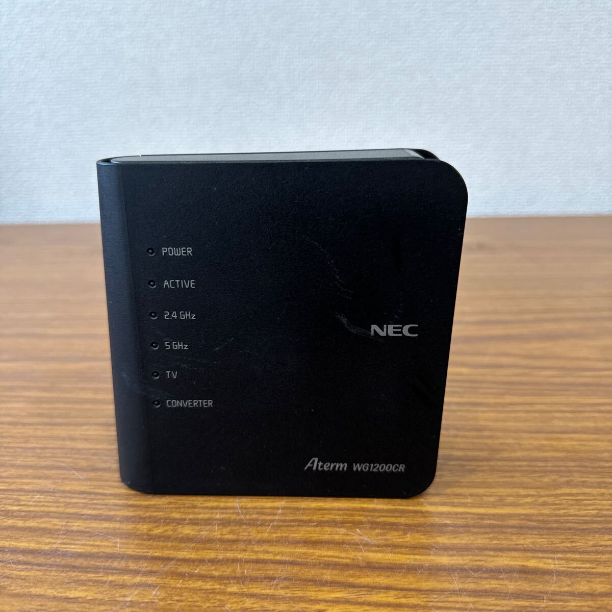 管 S241202 o ★☆ NEC Aｔｅｒｍ WG1200CR 無線LANルーター PA-WG1200CR ☆★ 本体のみ ☆ 通電確認済み☆★ 