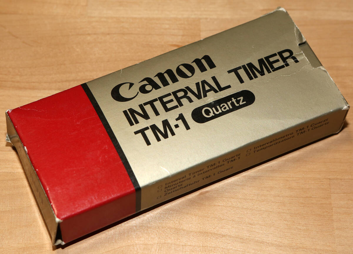 F-1 インタ－バルタイマ－TM-1　新品・未使用・箱入り