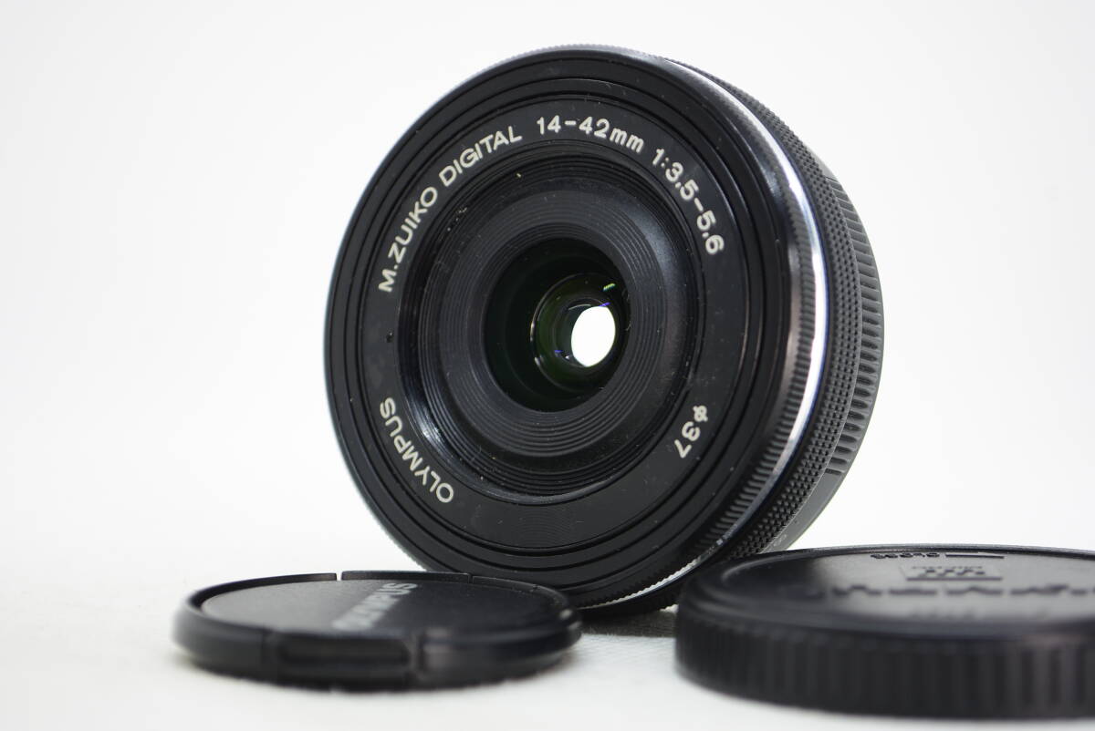 ★並品★OLYMPUS オリンパス M.ZUIKO 14-42mm F3.5-5.6 EZ ED MSC　　#3708