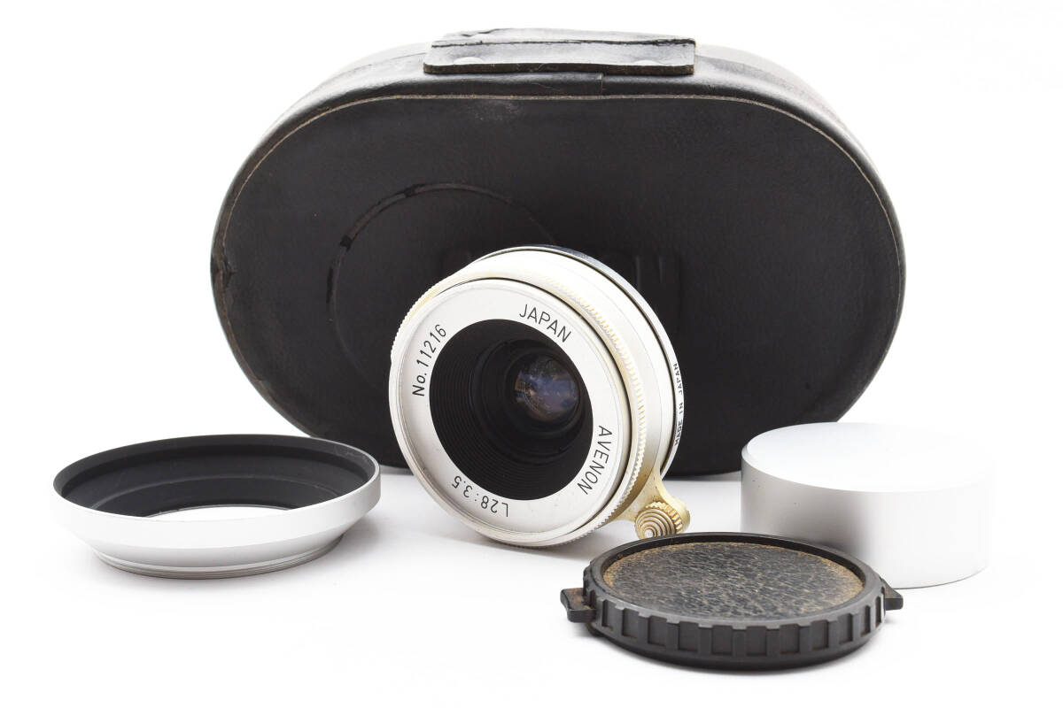 #4412 Avenon アベノン 28mm F/3.5 Lens for Leica L39 ライカ Lマウント