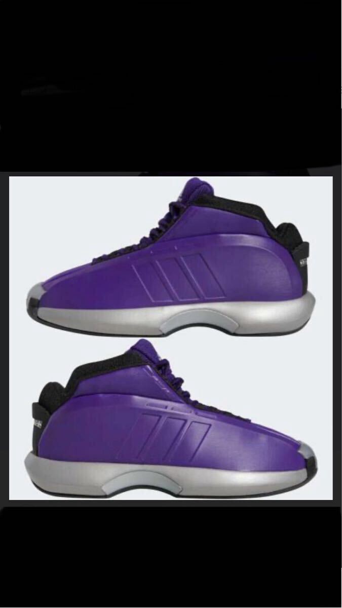 ADIDAS CRAZY 1 LEGAL PURPLE/CORE BLACK/PEWTER アディダス クレイジー 1 GY8944 新品 27.5cm 送料込み