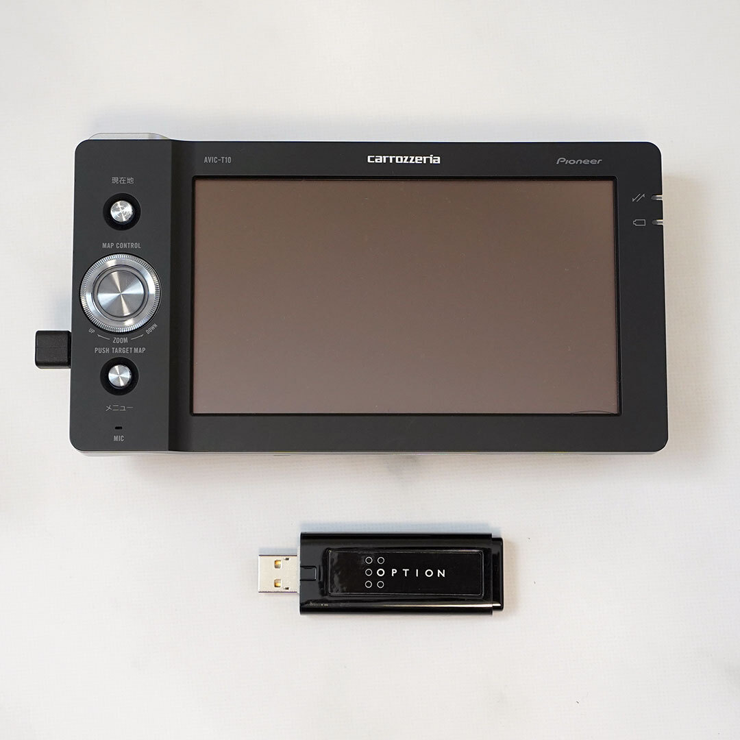超希少・絶版品☆carrozzeria　AVIC-T10　メモリー通信ナビゲーション　パイオニア　Pioneer　長期保管品|現品限り|送料無料|匿名配送