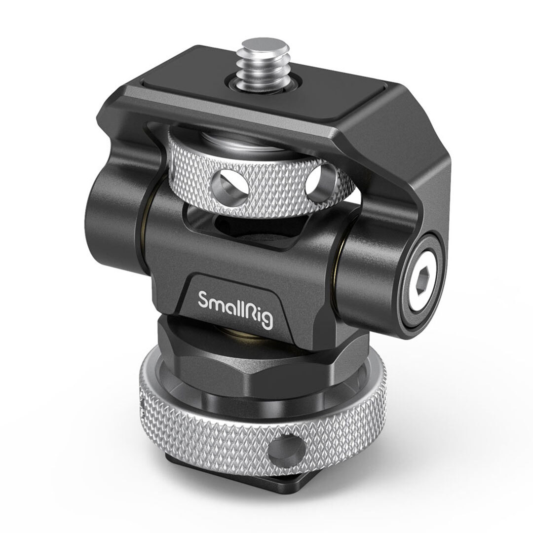 新品・未使用・廃盤商品☆SmallRig スモールリグ　パン軸＆チルト軸調整可能モニターマウント（コールドシュー互換）　2905　送料無料