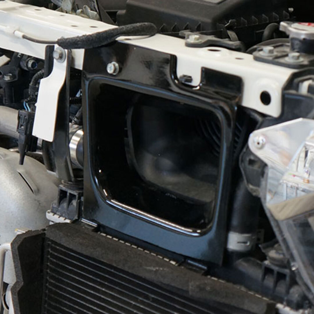 デモカー使用☆SPRIDE　NBOXカスタム JF3 JF4　エアロフロントバンパー専用インタークーラーエアガイド　現品限り｜絶版品｜送料無料