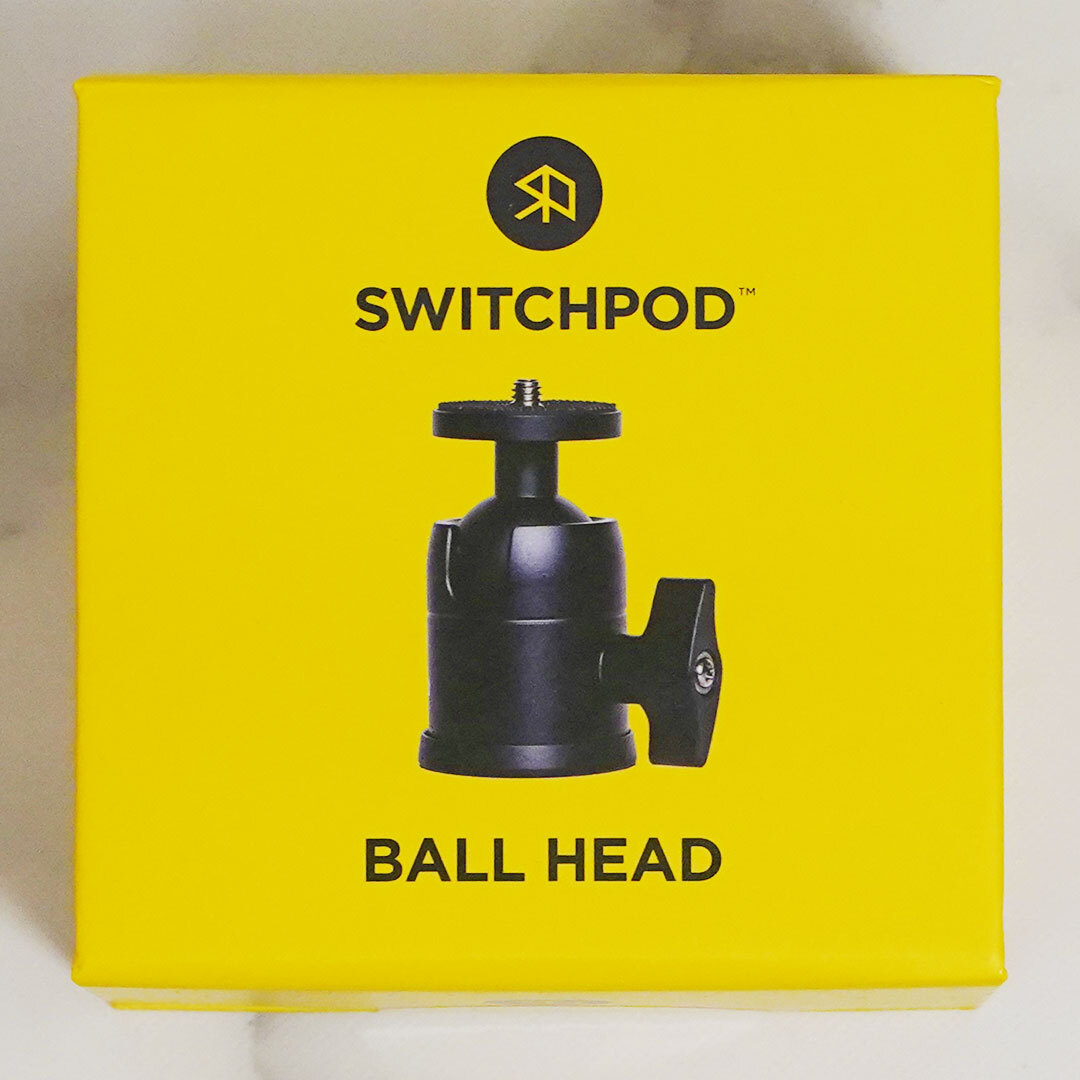 新品・未使用☆SWITCHPOD　BALL HEAD　スイッチポッド　ボールヘッド　360度回転　90度ポートレート　最大耐荷重は7kg　送料無料| 超貴重