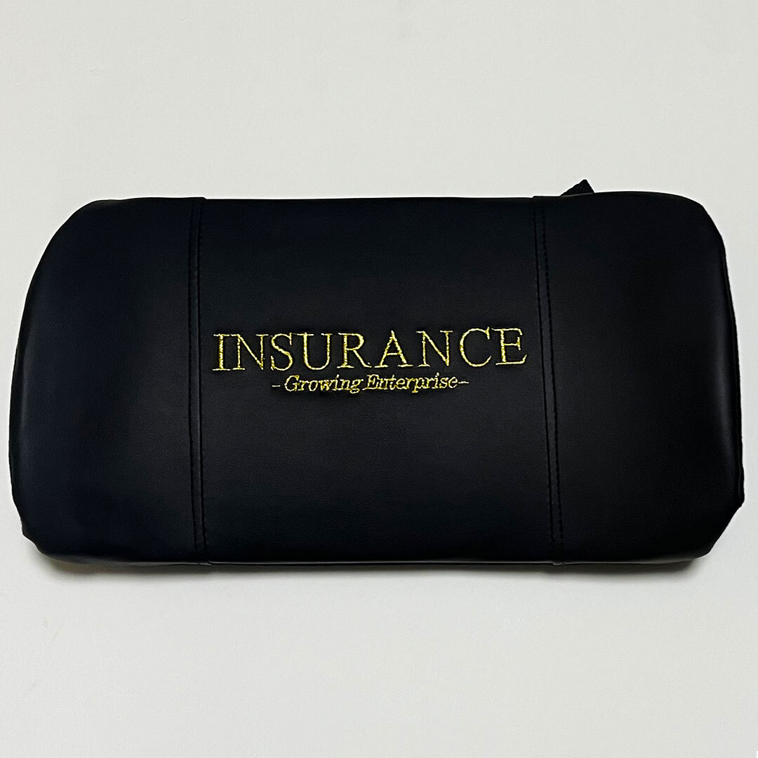 絶版品・超貴重☆インシュランス　ウエストパッド　ブラック　1個　ランバーサポート　腰クッション　腰痛　運転クッション　送料無料