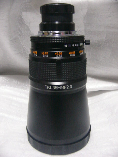 ★動作保証美品★ TKL35MMF2.0 ズームレンズ35-113mm Fマウント F2.0 大光径 ラインスキャンカメラに最適
