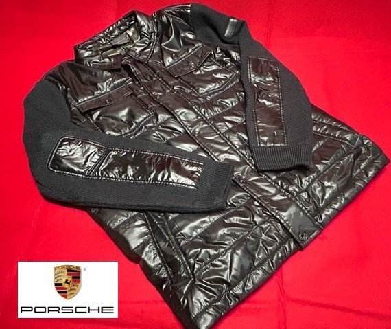 ★未使用！レア！ PORSCHE ポルシェ 70周年記念 ドライバーズセレクション ダウンジャケット XLサイズ CLASSIC COLLECTION N10192