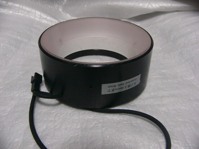 ★動作保証 CCS FPR-100 白色 ローアングルリング LED照明 径10cm 画像処理 