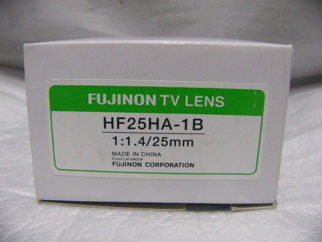 ★新品★ FUJINON HF25HA-1B 25mm 1:1.4 高品質Cマウントレンズ 複数有