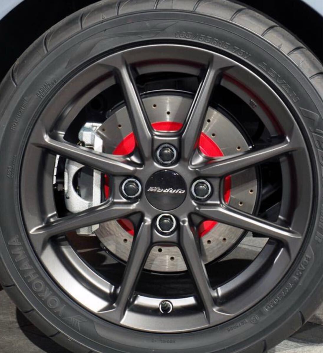 ホンダ　モデューロ　ガンメタ　色　１３ｍｌ　ホイール色　タッチペン　タッチアップ　ペイント　補修塗料