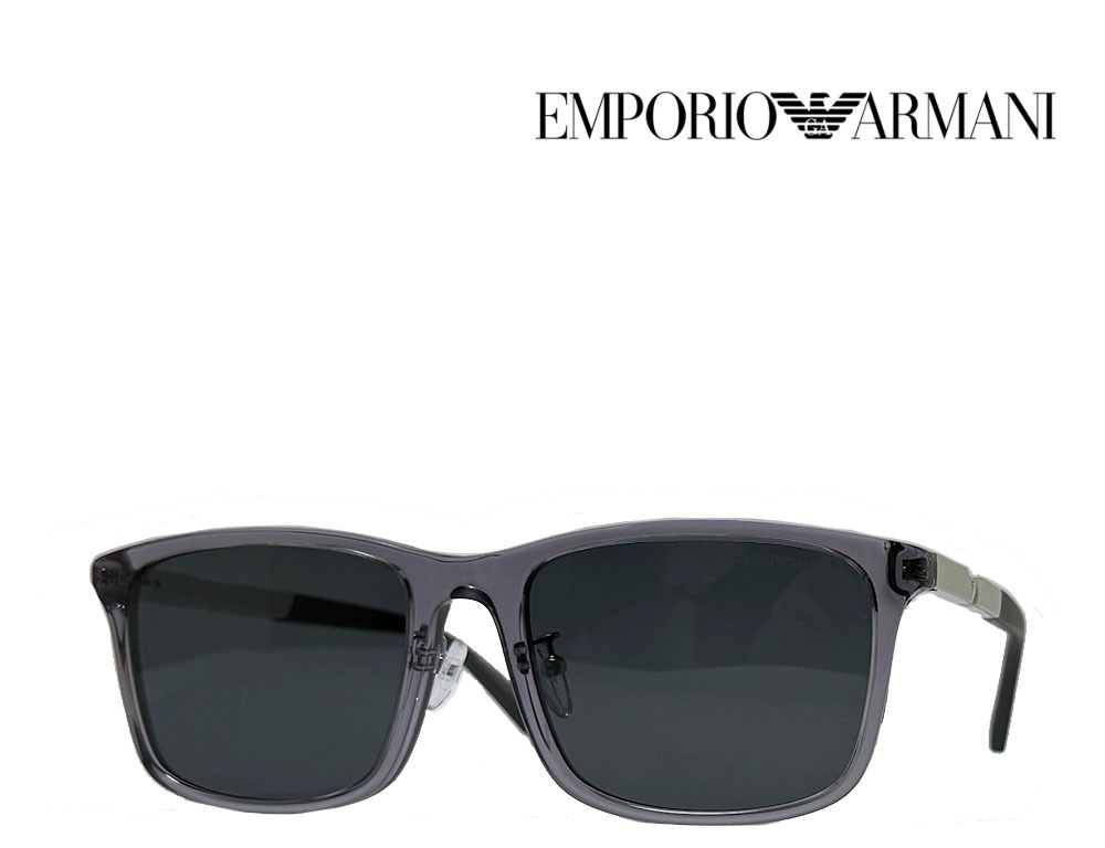 【EMPORIO ARMANI】エンポリオ アルマーニ　サングラス　EA4241D　6206/87　トランスペアレントグレイ　国内正規品