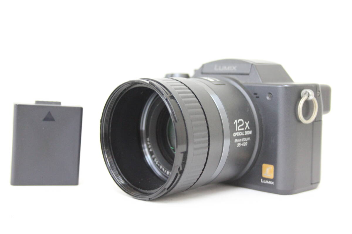 【返品保証】 パナソニック Panasonic LUMIX DMC-FZ1 12x バッテリー付き コンパクトデジタルカメラ M1477