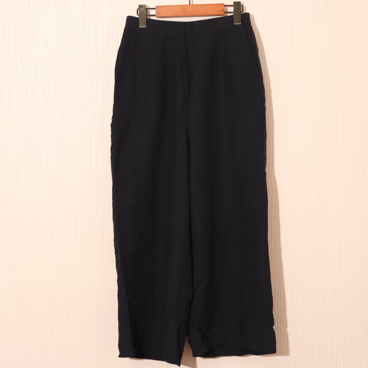 エルアールディーアール LrdR パンツ 長ズボン ロングパンツ ワイドパンツ レディース 古着　ブラック　サウエルパンツ
