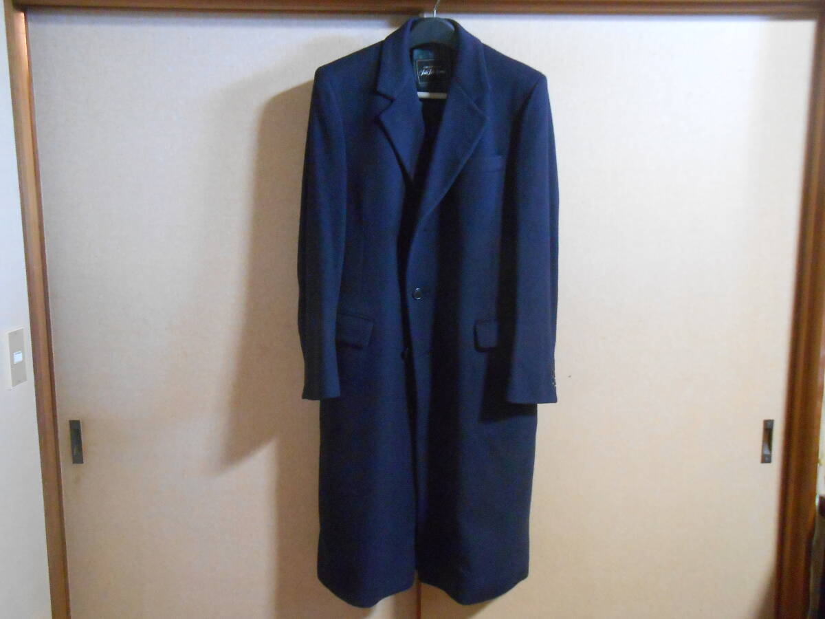 厚手のカシミア100% 未使用（デッドストック）重量級コート ビンテージ（80年代）米国高級デパート Saks Fifth Avenue 米国製 US40R/L相当