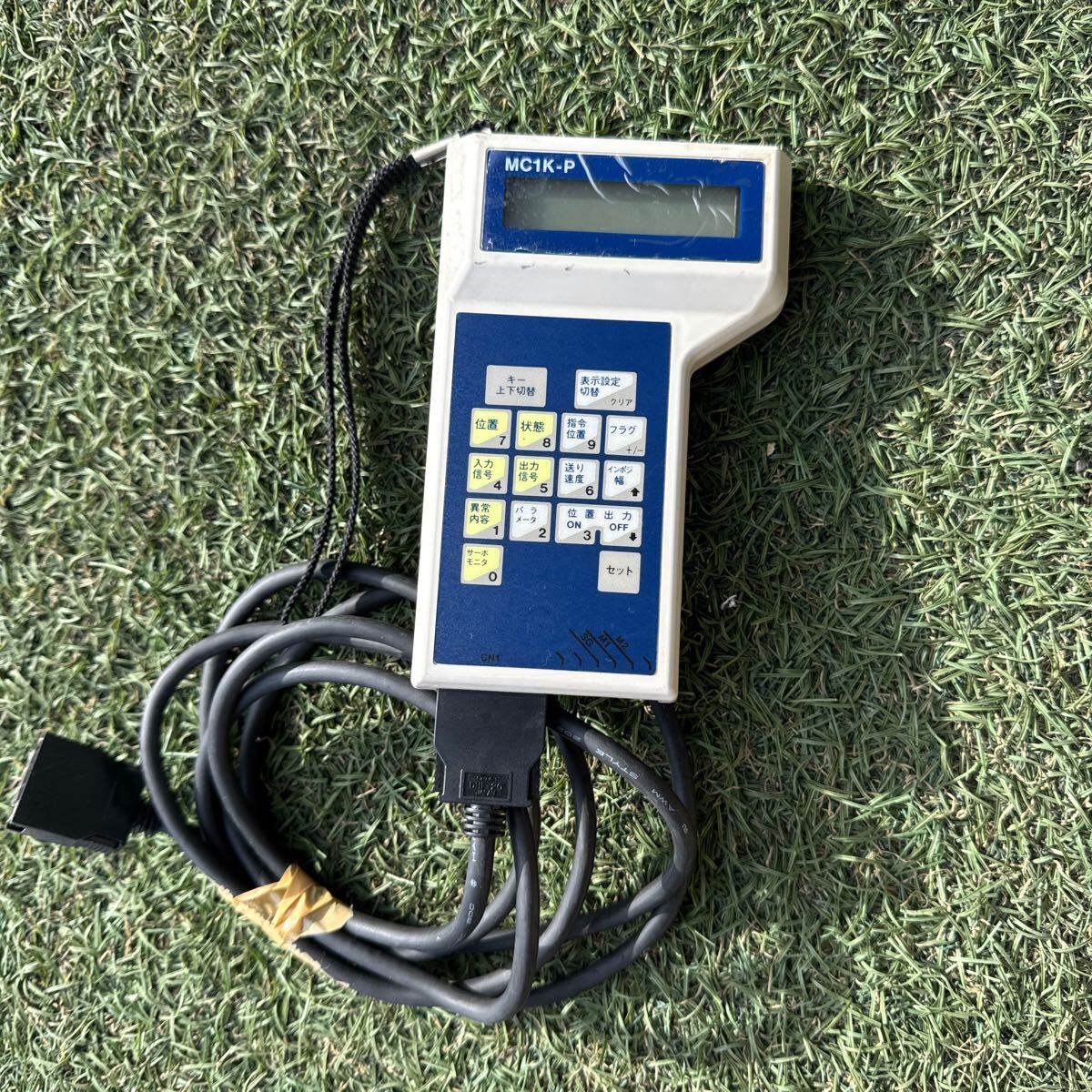 4M145 Sanyo電機　TOYODA MC1K-P ティーチペンダント　動作保証　