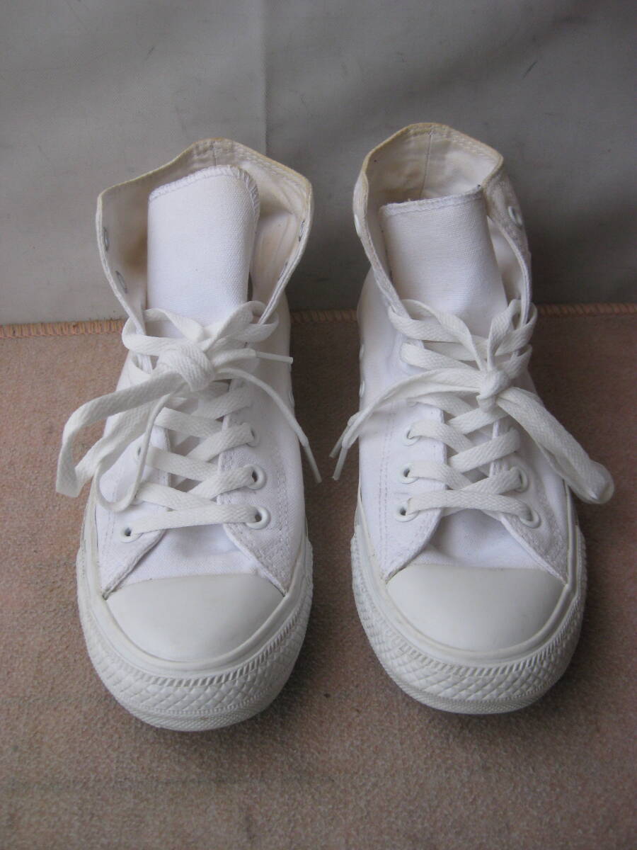 ★CONVERSE 　ハイカットスニーカー 　1CJ965　　白　　２７.0cm 　美品