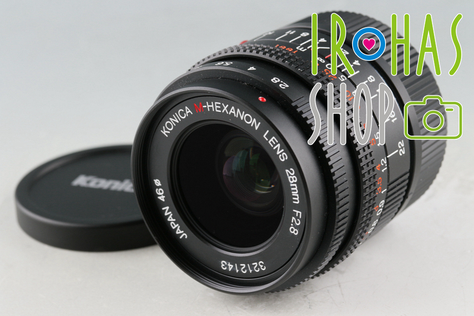 Konica M-Hexanon 28mm F/2.8 Lens for Leica M #56152E5