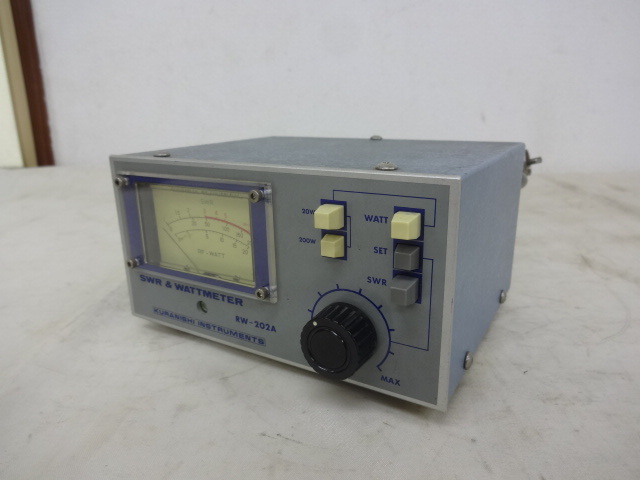 ◆KURANISHI◆クラニシ◆SWR&ワットメーター◆RW-202A◆99