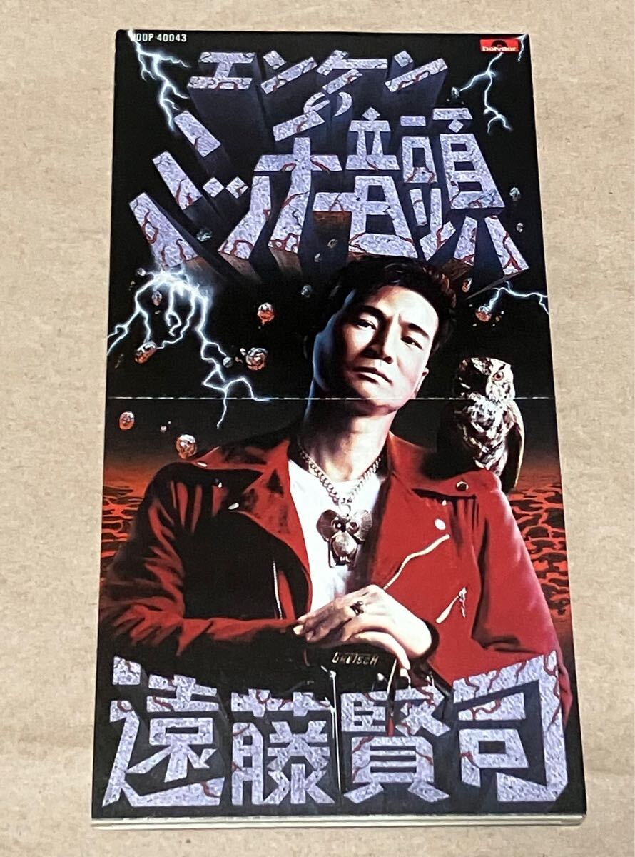 希少　8cmCD 遠藤賢司 エンケンのミッチー音頭 「スタミナ・カラオケ」も コーラス奥田民生 ケラ 近田春夫 戸川純 巻上公一　同梱可　値下