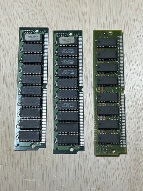 KORG TRITON-Rack-用増設メモリ　16MB3本　合計48MB　中古品