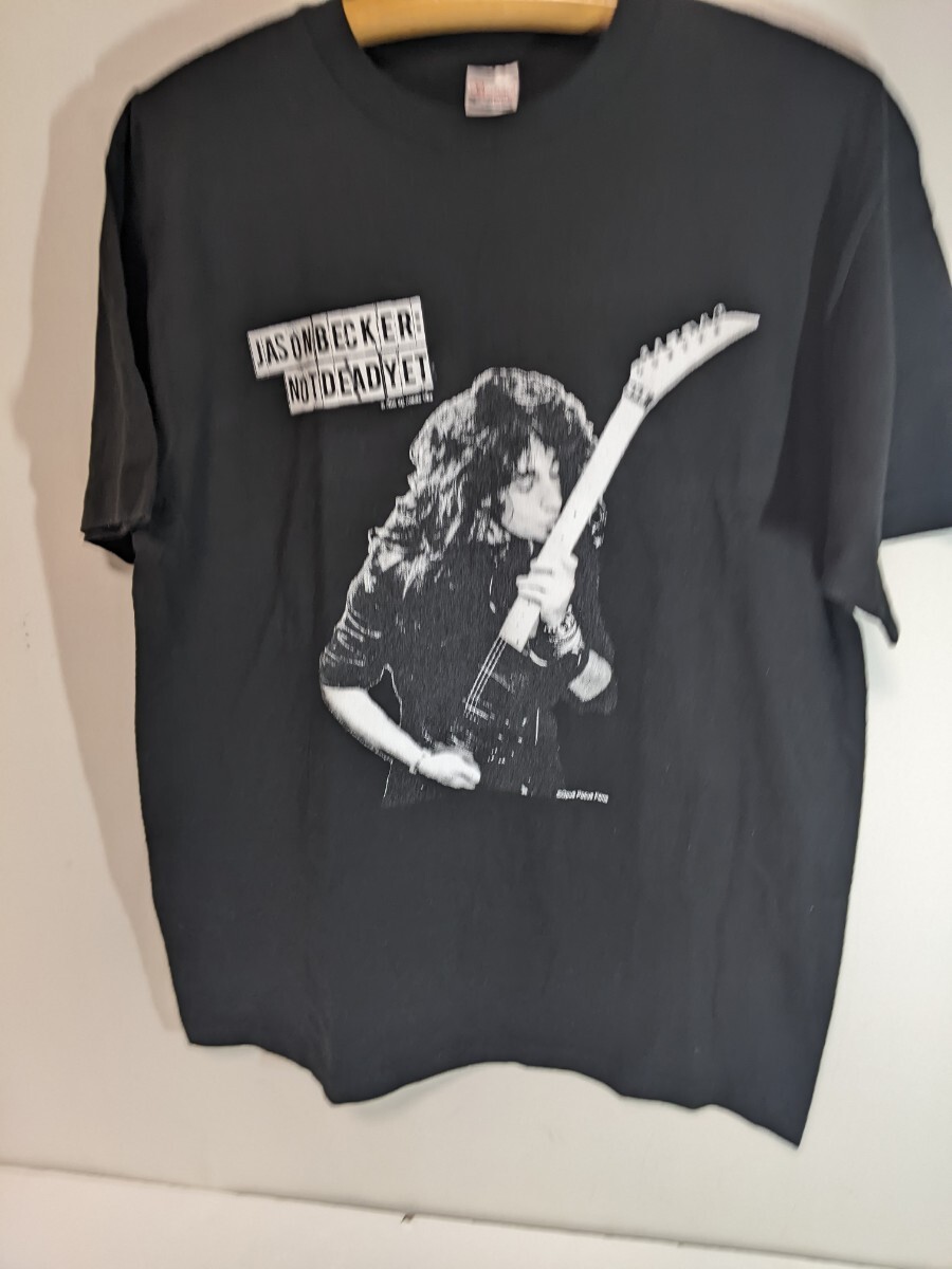 新品未使用自宅保管 jason becker not dead yet ジェイソンベッカー シャツ　バンドTシャツ メタル ロックTシャツ 