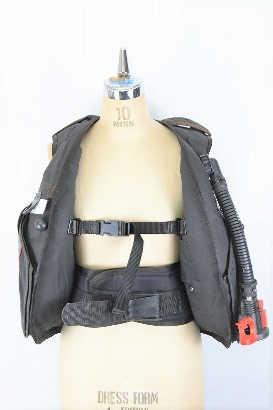 OH済 SCUBAPRO スキューバプロ DOUBLE BLACK BCジャケット XSサイズ［BC-220301B］