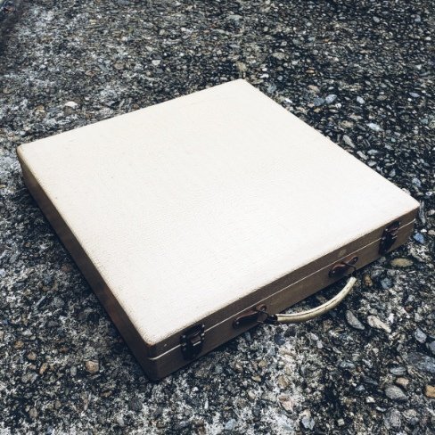 GY0335 レコード キャリングケース (中古品)