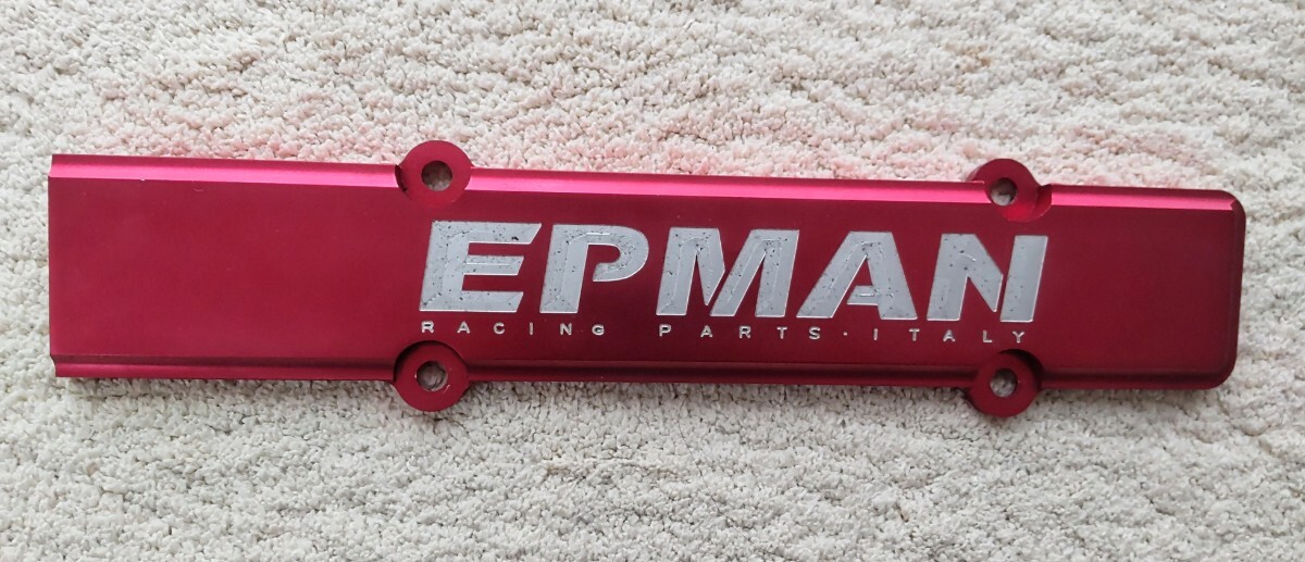 EPMAN RACING アルミニウム削り出し 赤アルマイトスパークプラグカバー ホンダ VTEC Bシリーズ用 B16A B18C1 B18C5 DC2