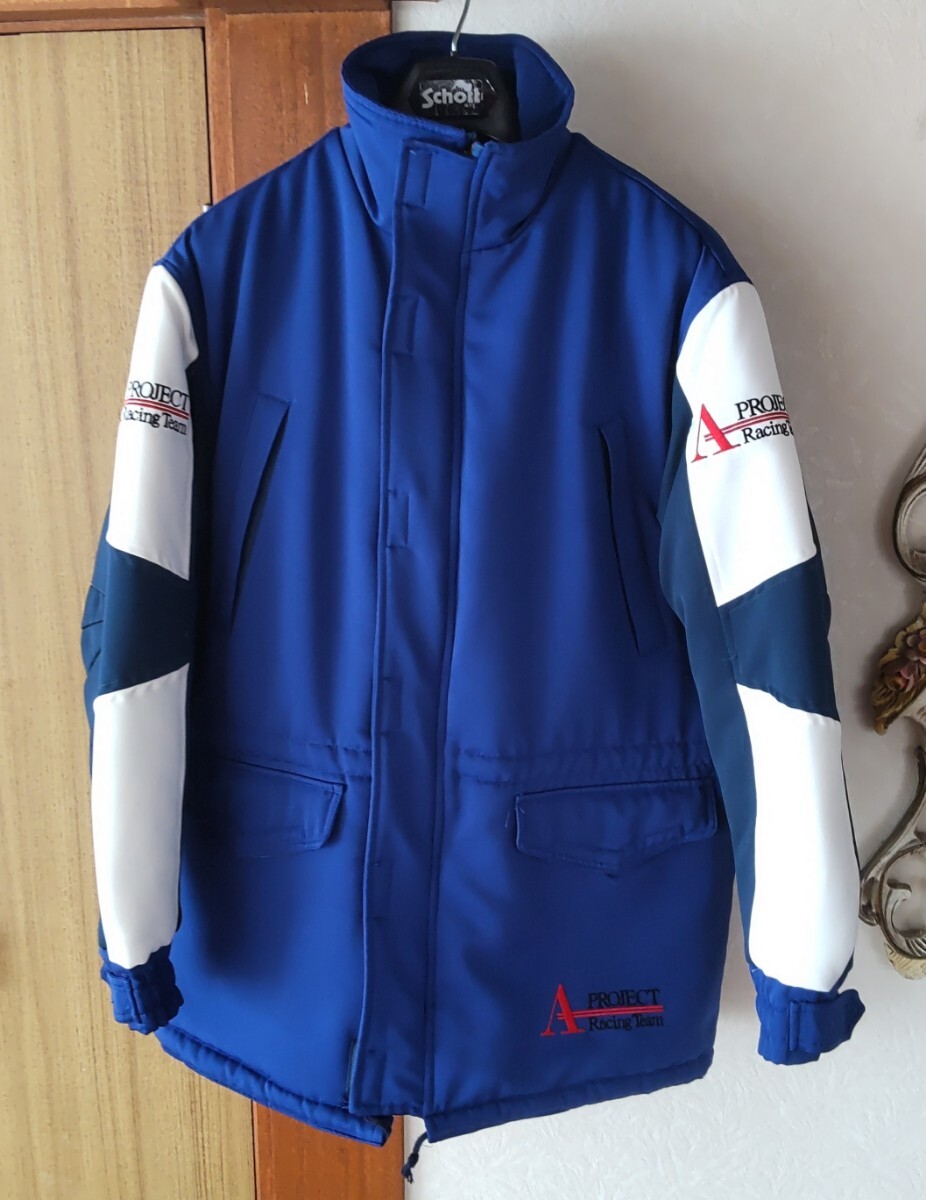 非売品 A project racing team 支給品 刺繍 中綿入り 防寒 ジャケット COMPETITION LICENSE A 余郷敦さん着用