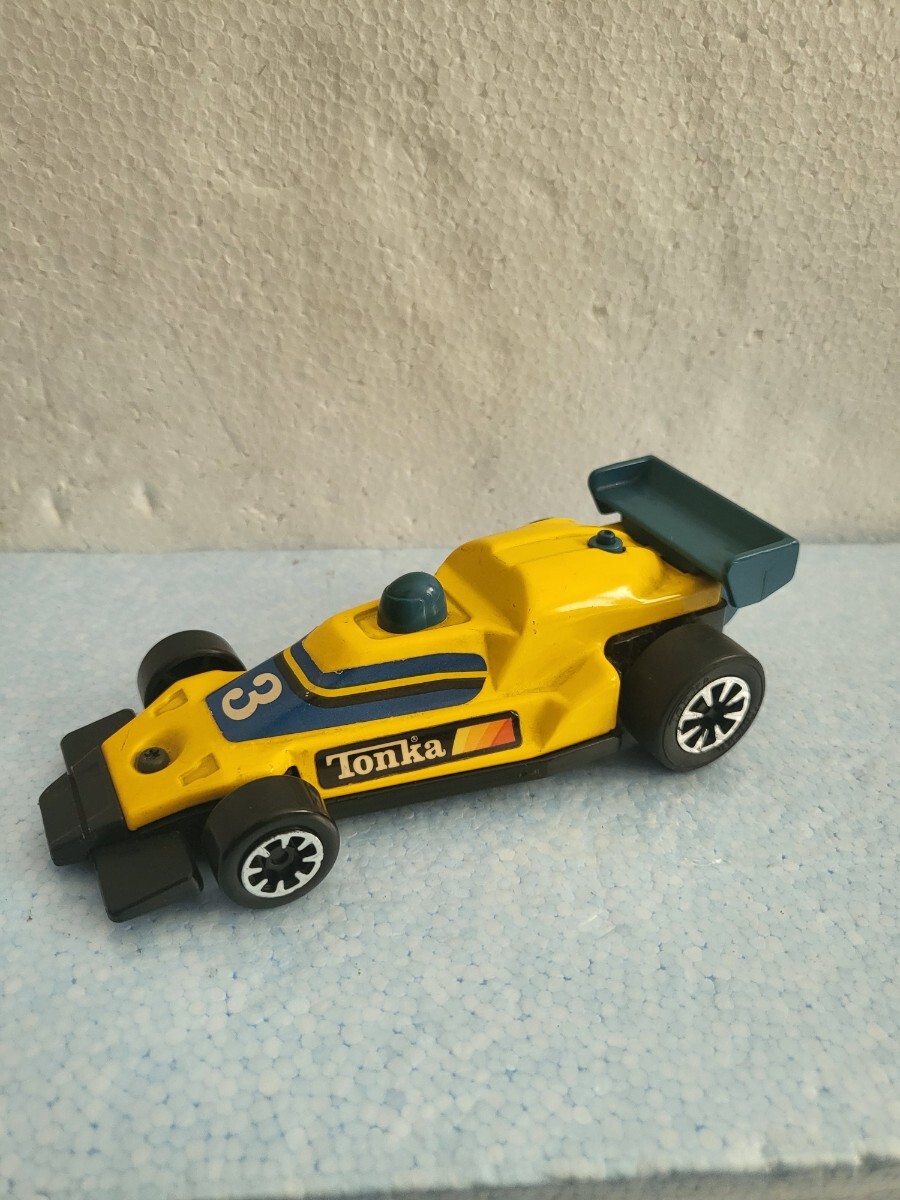 昭和当時物 1980年代 ブリキ TONKA トンカ フォーミュラーカー Formula-car MADE IN JAPAN 