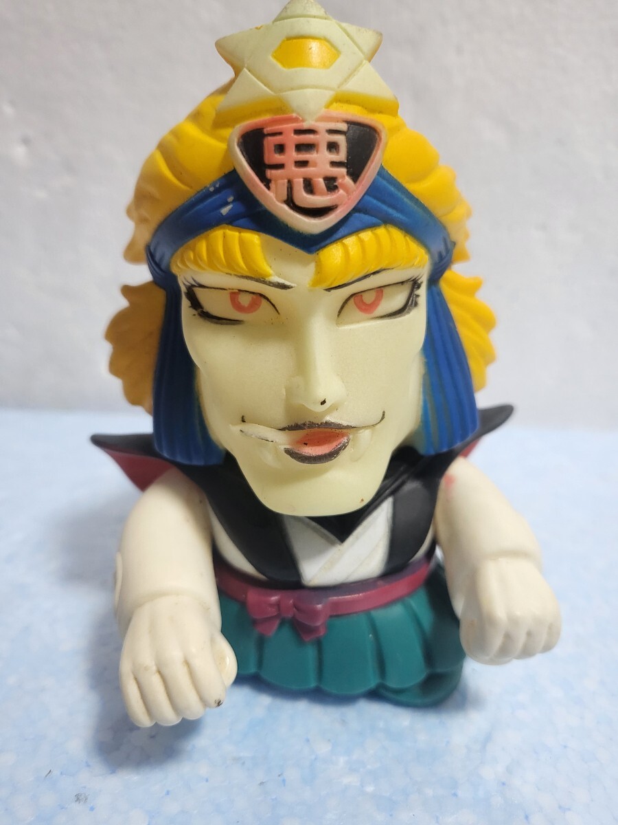昭和当時物 ビックリマン 悪魔ヘッド スーパーデビル フィギュア ソフビ MADE IN JAPAN 