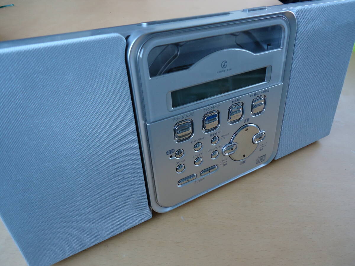T◆(ジャンク通電)FM＆ CDプレーヤー　　KOIZUMI　SEIKI