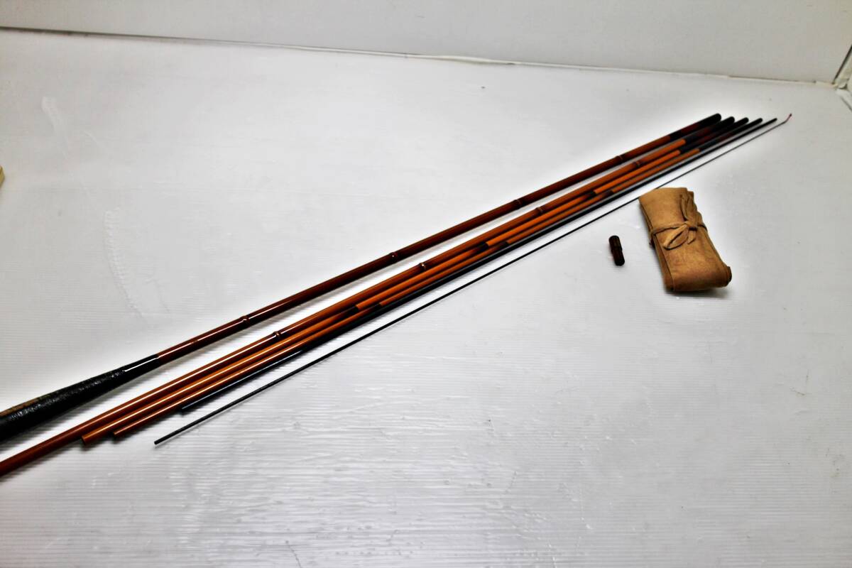 別作 翠先 硬調 十五尺 へら竿 へらぶな 淡水小物 延べ竿