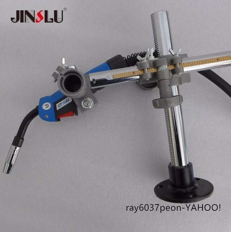 MIG MAG CO2 TIG溶接機溶接ポジショナーターンテーブル用溶接トーチホルダーサポートミグガンホルダークランプ枠