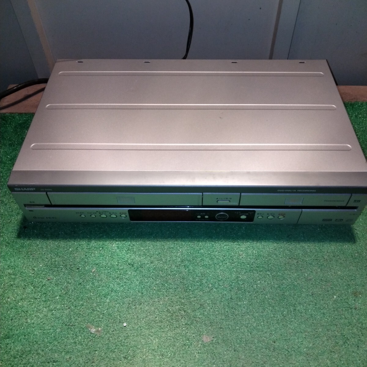 SHARP DV-RW65 ダビング機能 VHS/DVDレコーダー　1部動作確認済み　現状品