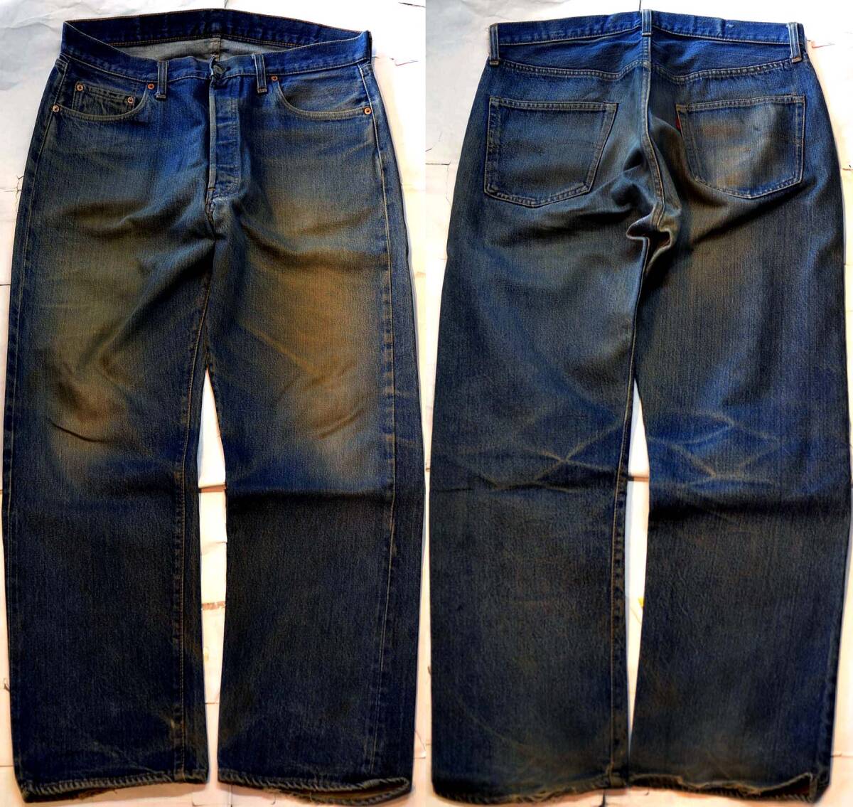 D226/LEVIS501 66後期 ヴィンテージ ゆったり グッドサイズ 色落ちスペシャル！