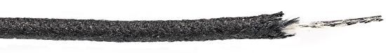 ワイヤー Wire - Gavitt, Cloth, 22AWG Stranded, Top Coat Pre-Tinned, Black, 1 ft. [送料170円から 同梱可]