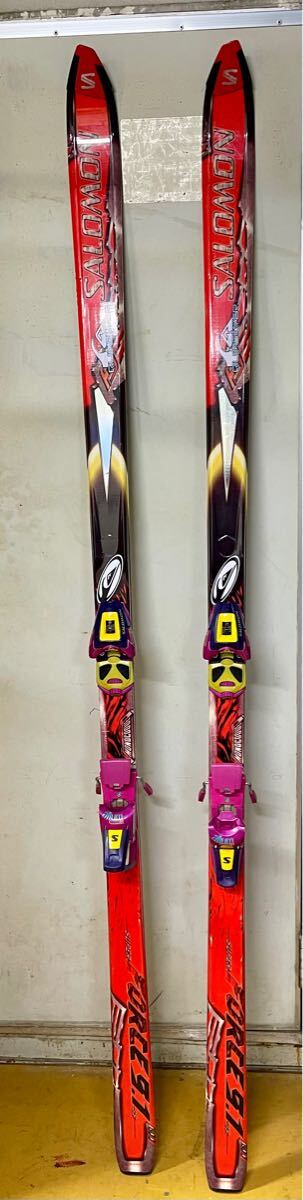 SALOMON SUPER FORCE9.1 3S 192㎝　赤系　ピンク系　pr７　17-9