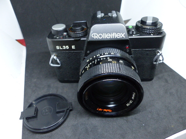 希少 ROLLEIFLEX SL35 E ＋HFTプラナー50㎜ F1.8 作動良好