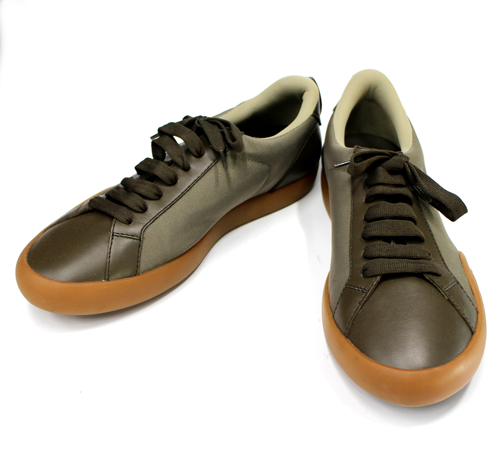 【GIORGIO ARMANI】ジョルジオ アルマーニ レザー×ナイロン　スニーカー X2X159/XN152　サイズ7　26cm